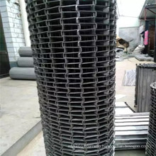 Stainless steel wire mesh modular conveyor belt